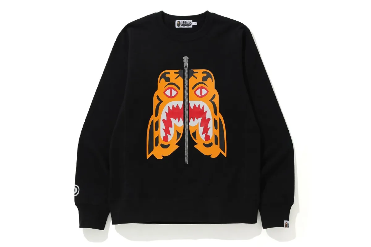 TIGER CREWNECK sold by Bape