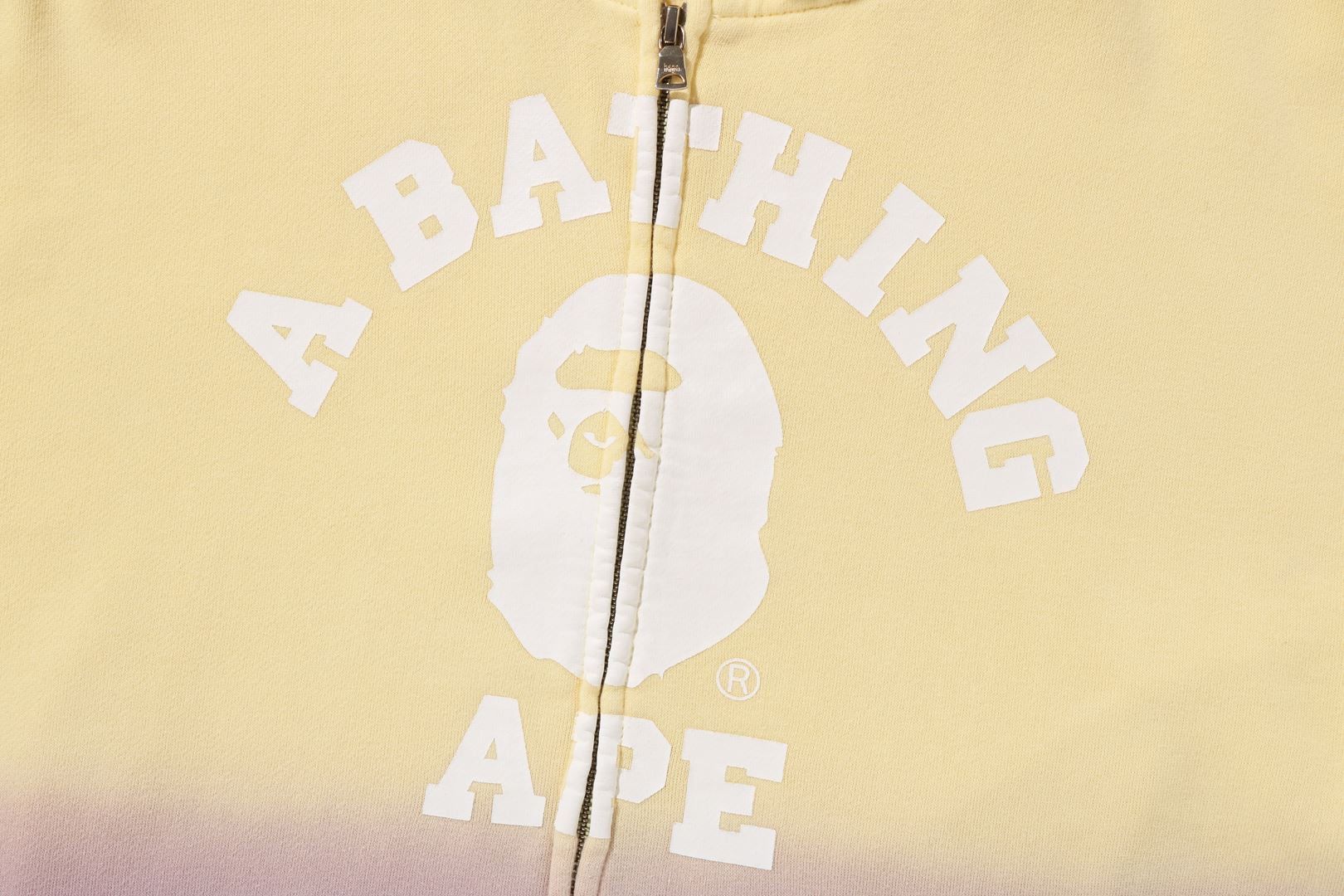 COLLEGE GRADATION OVERSIZED ZIP HOODIE sold by Bape product image thumbnail 5