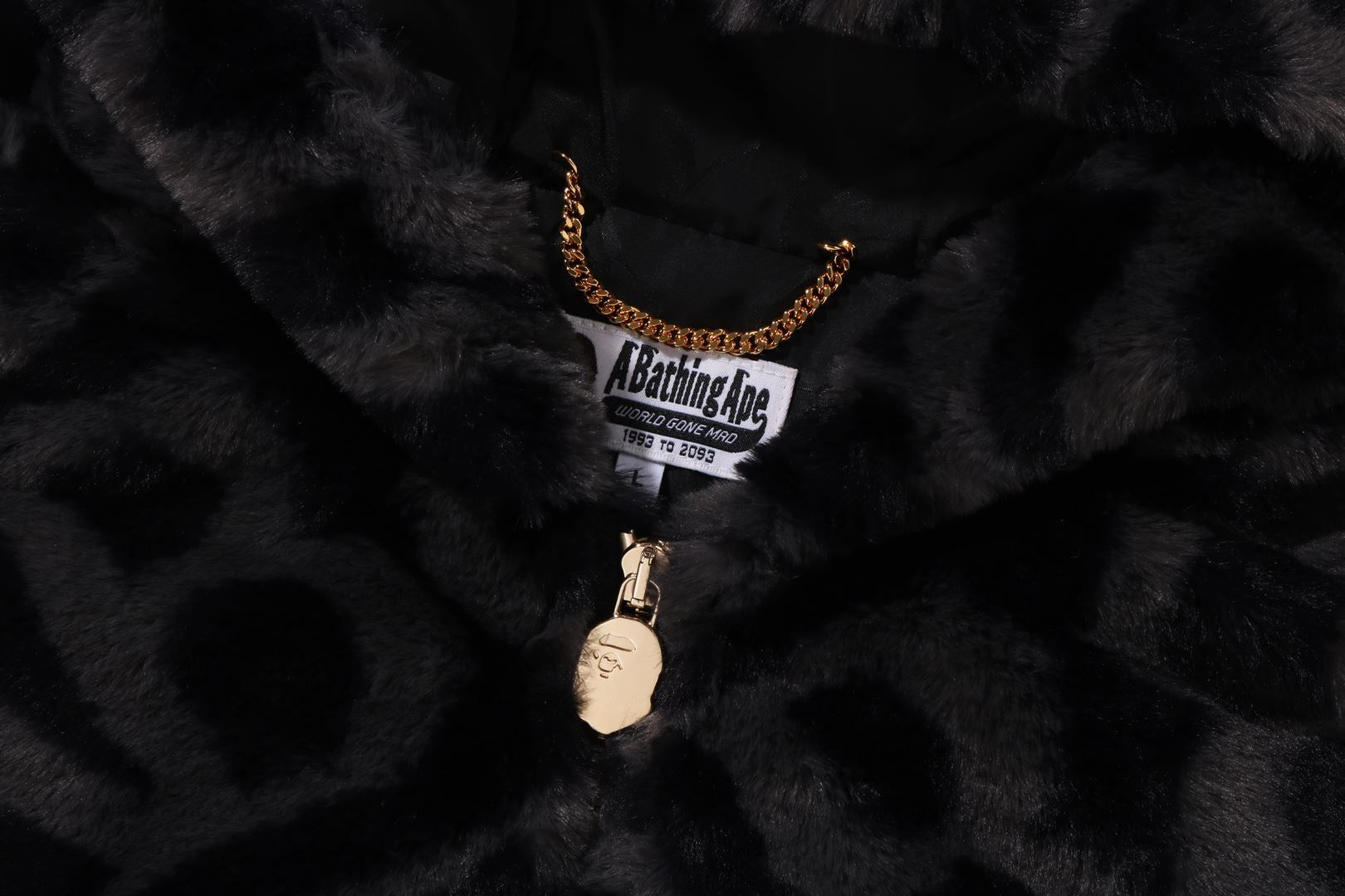 SPORT MONOGRAM FAKE FUR HOODIE JACKET sold by Bape product image thumbnail 2