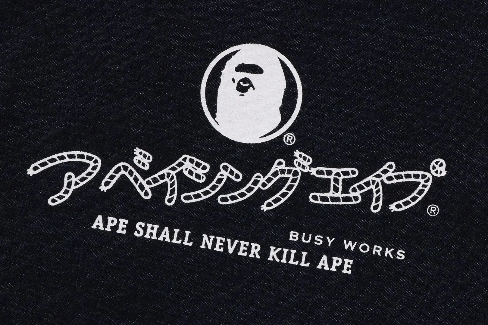 DENIM TOTE BAG sold by Bape product image thumbnail 3