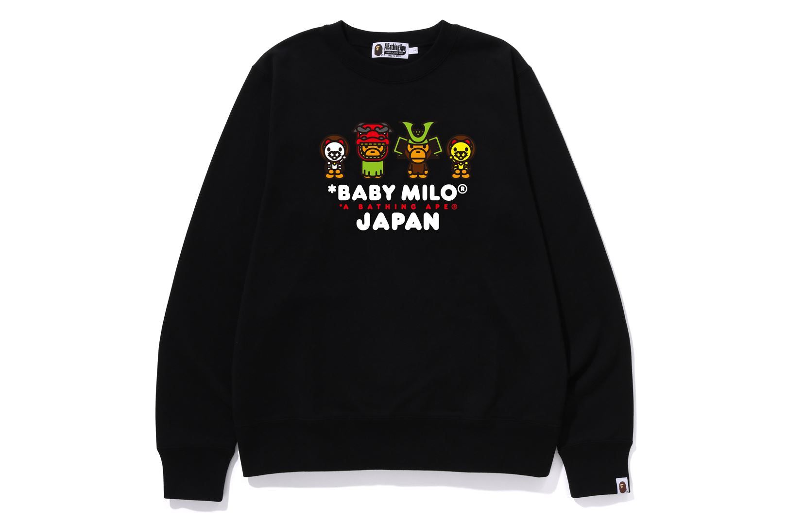 BABY MILO JAPAN CREWNECK sold by Bape