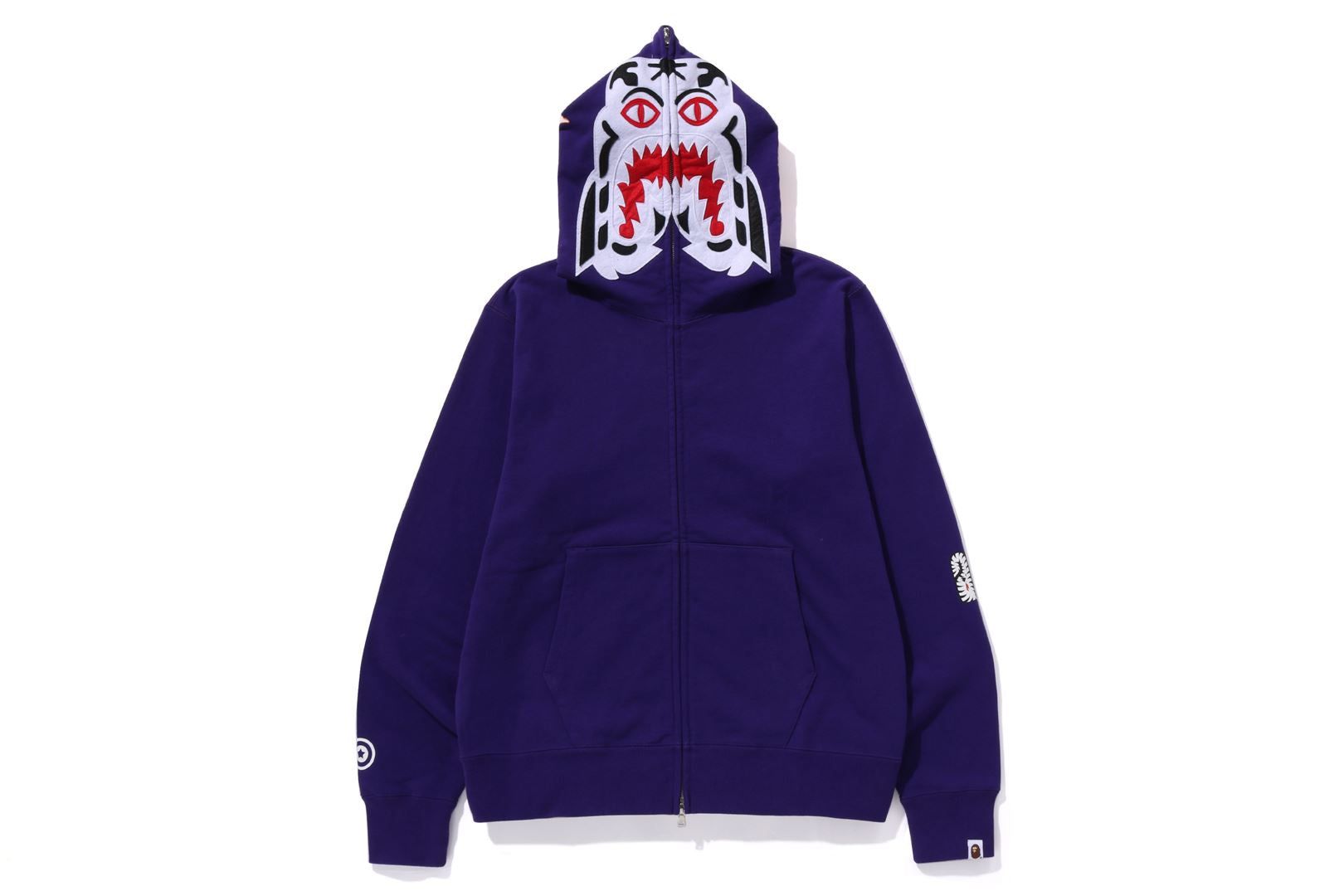 TIGER FULL ZIP HOODIE sold by Bape
