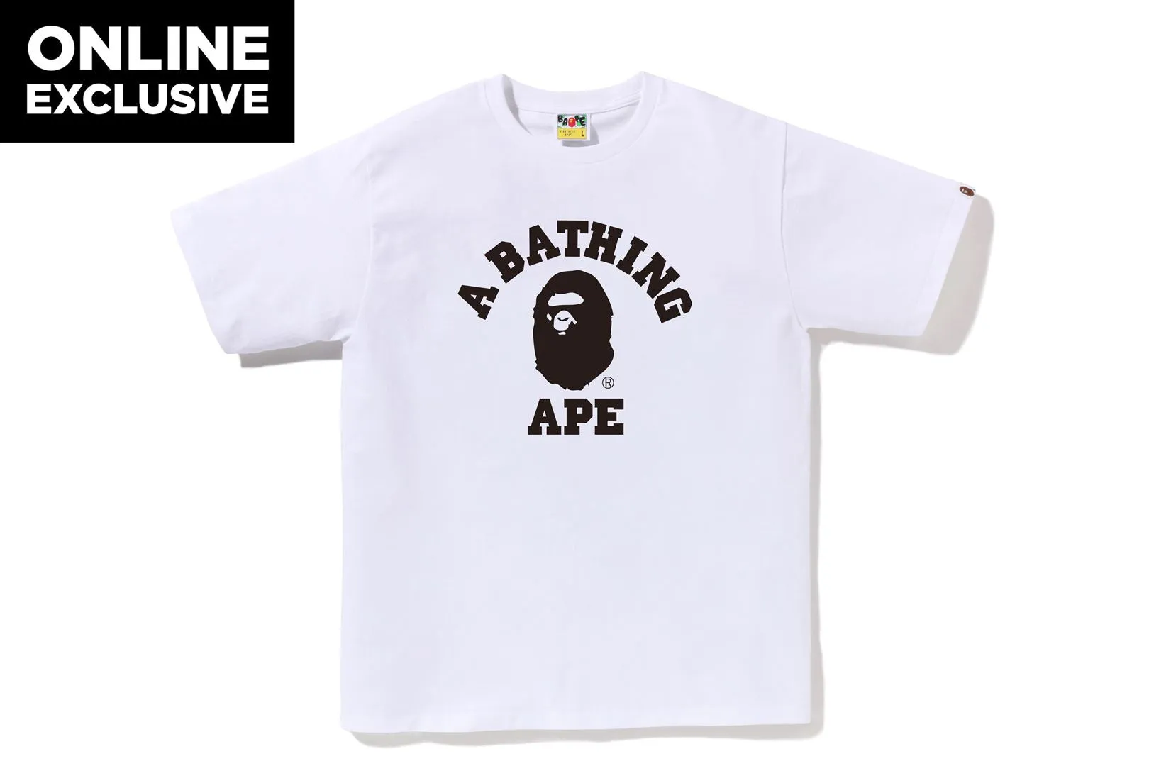 BICOLOR COLLEGE TEE sold by Bape product image thumbnail 2
