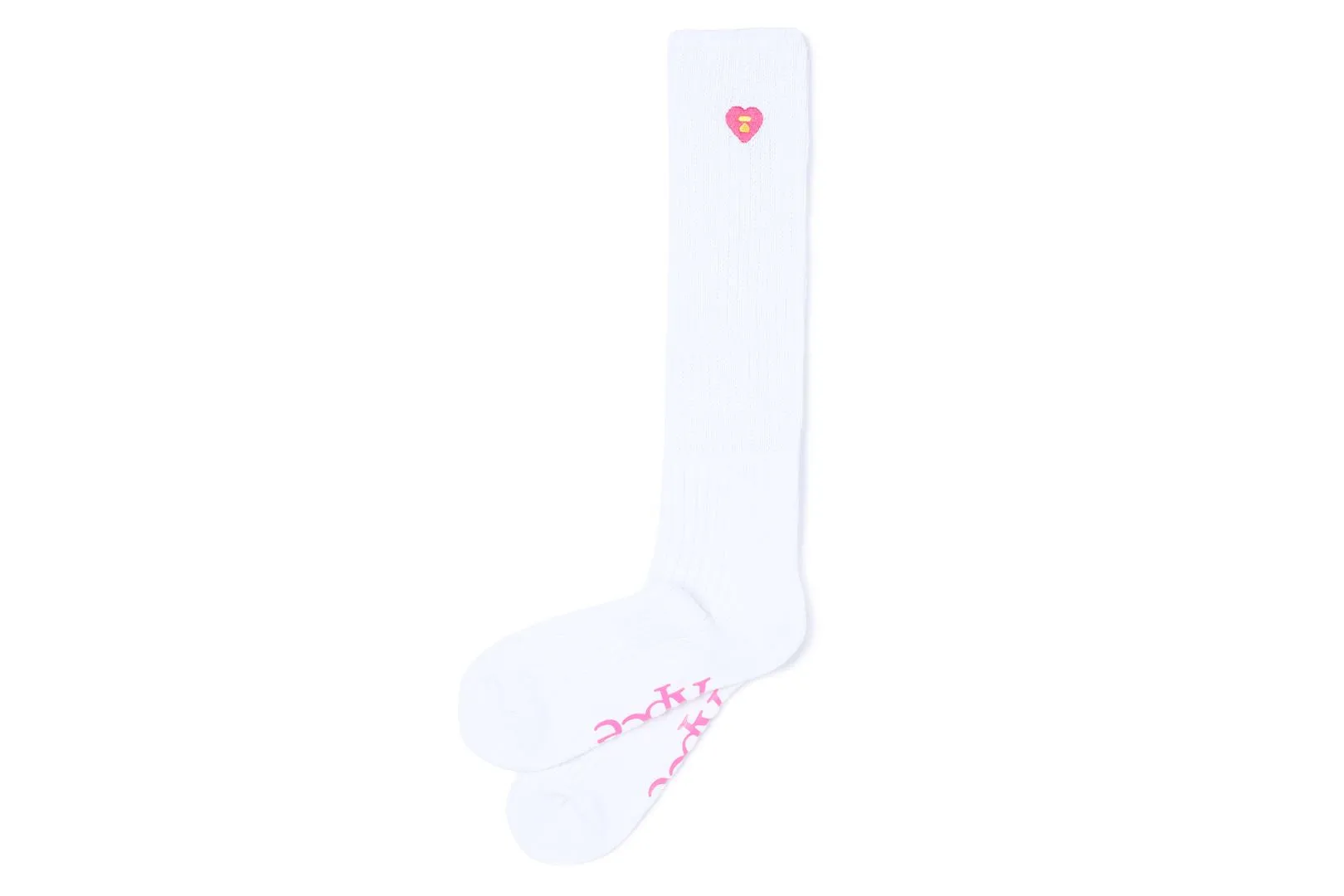 LOGO RIBBED KNEE LENGTH SOCKS sold by Bape product image thumbnail 2