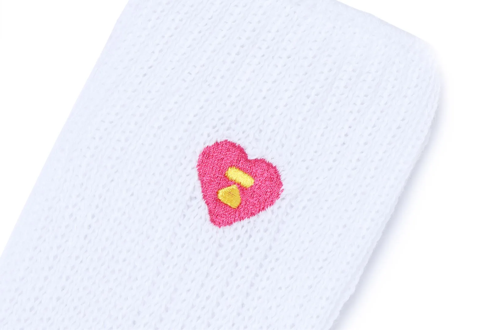 LOGO RIBBED KNEE LENGTH SOCKS sold by Bape product image thumbnail 3