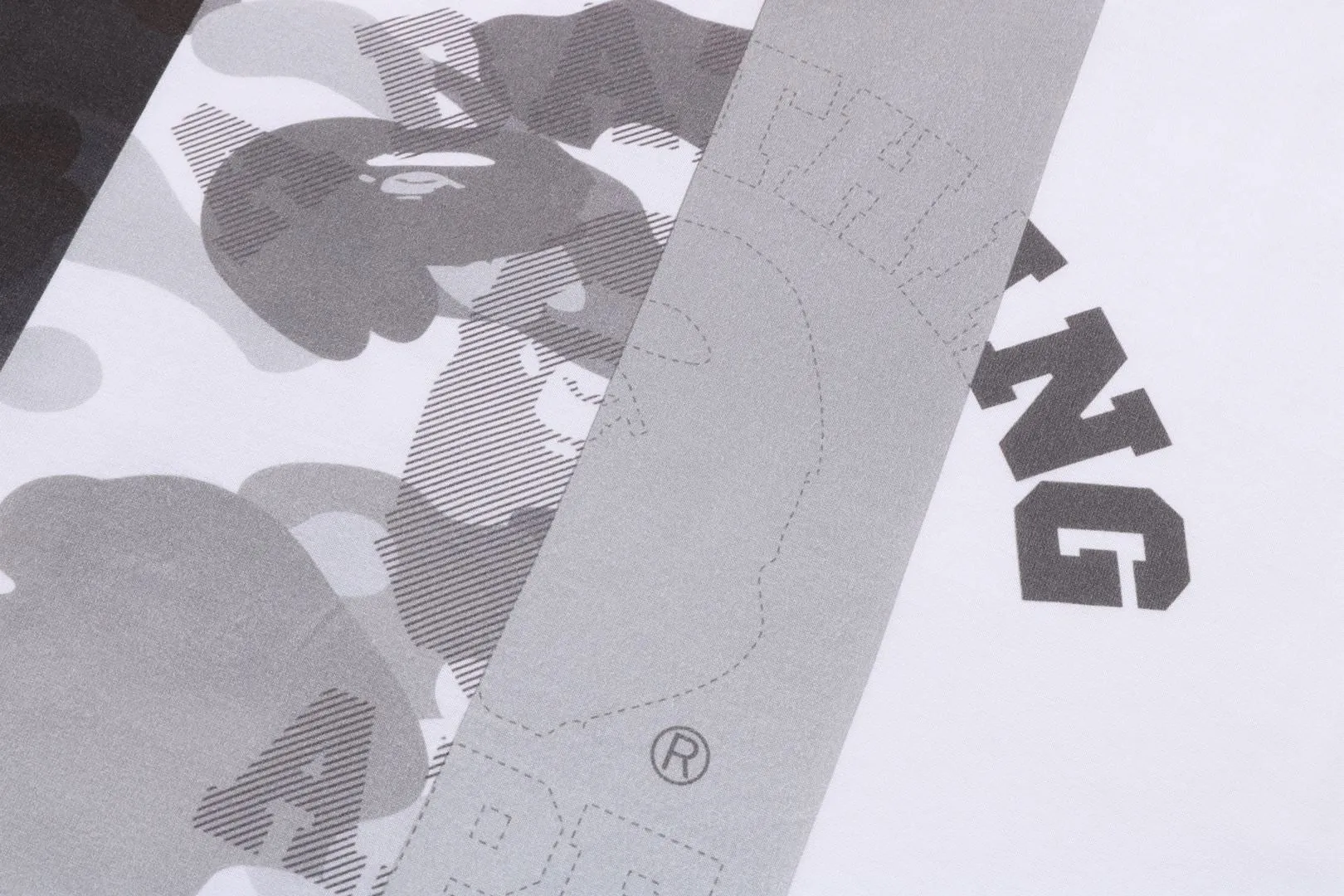 PATCH WORK PRINT LS TEE sold by Bape product image thumbnail 3