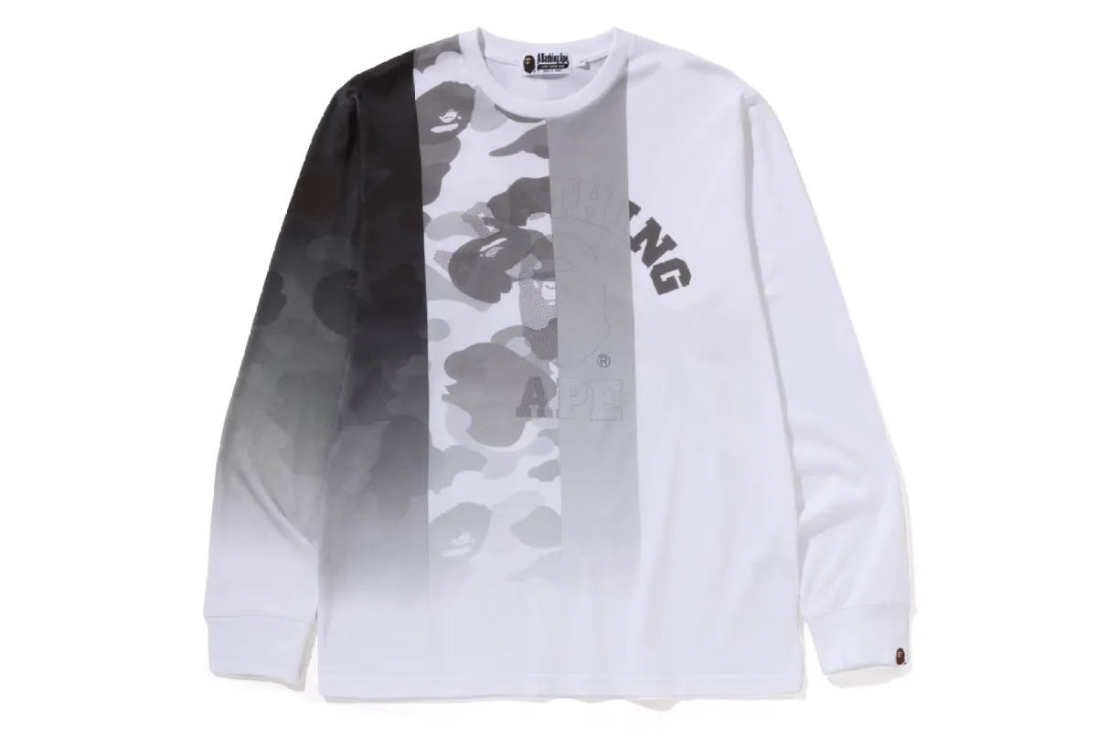 PATCH WORK PRINT LS TEE sold by Bape