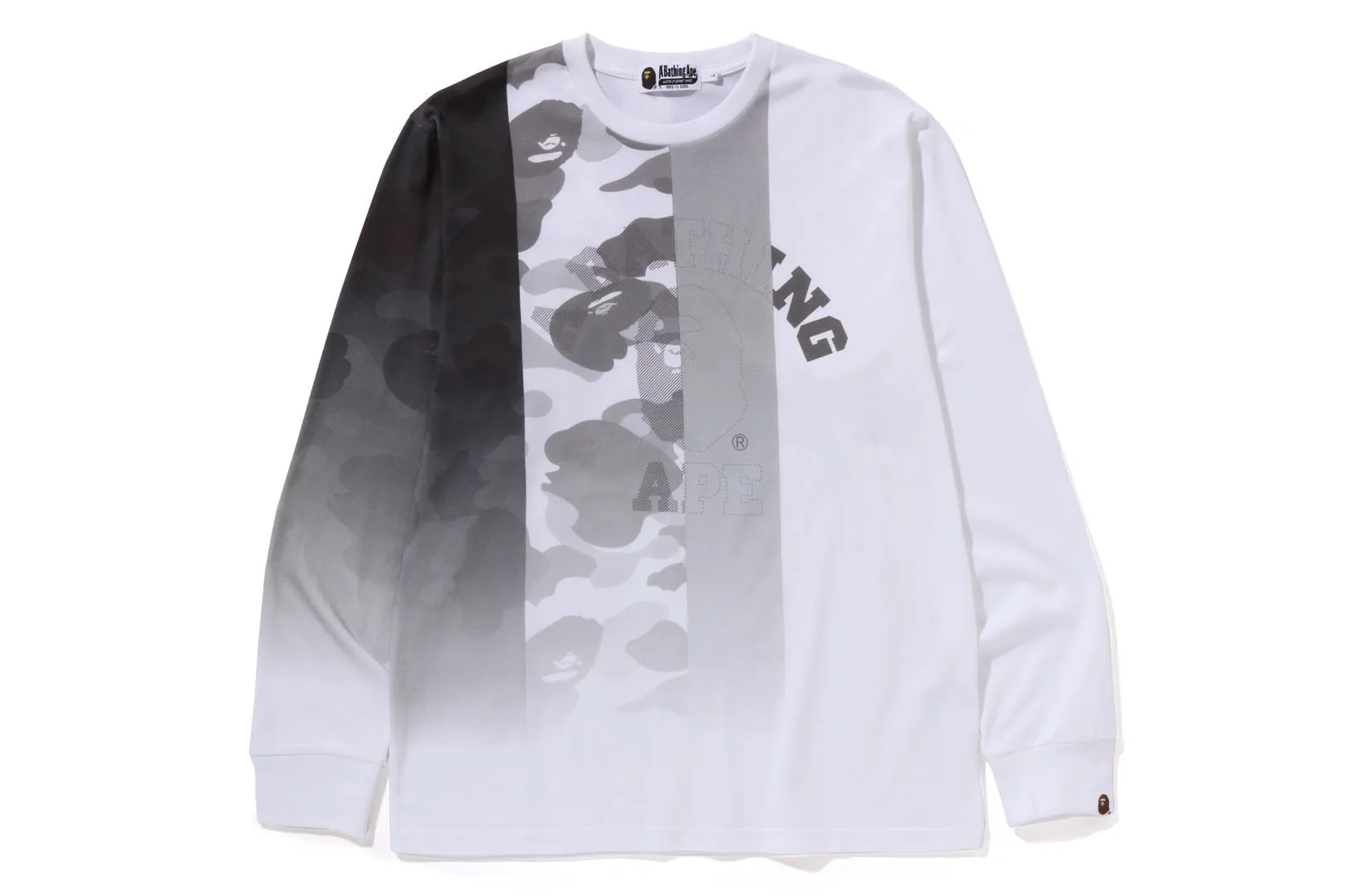 PATCH WORK PRINT LS TEE sold by Bape