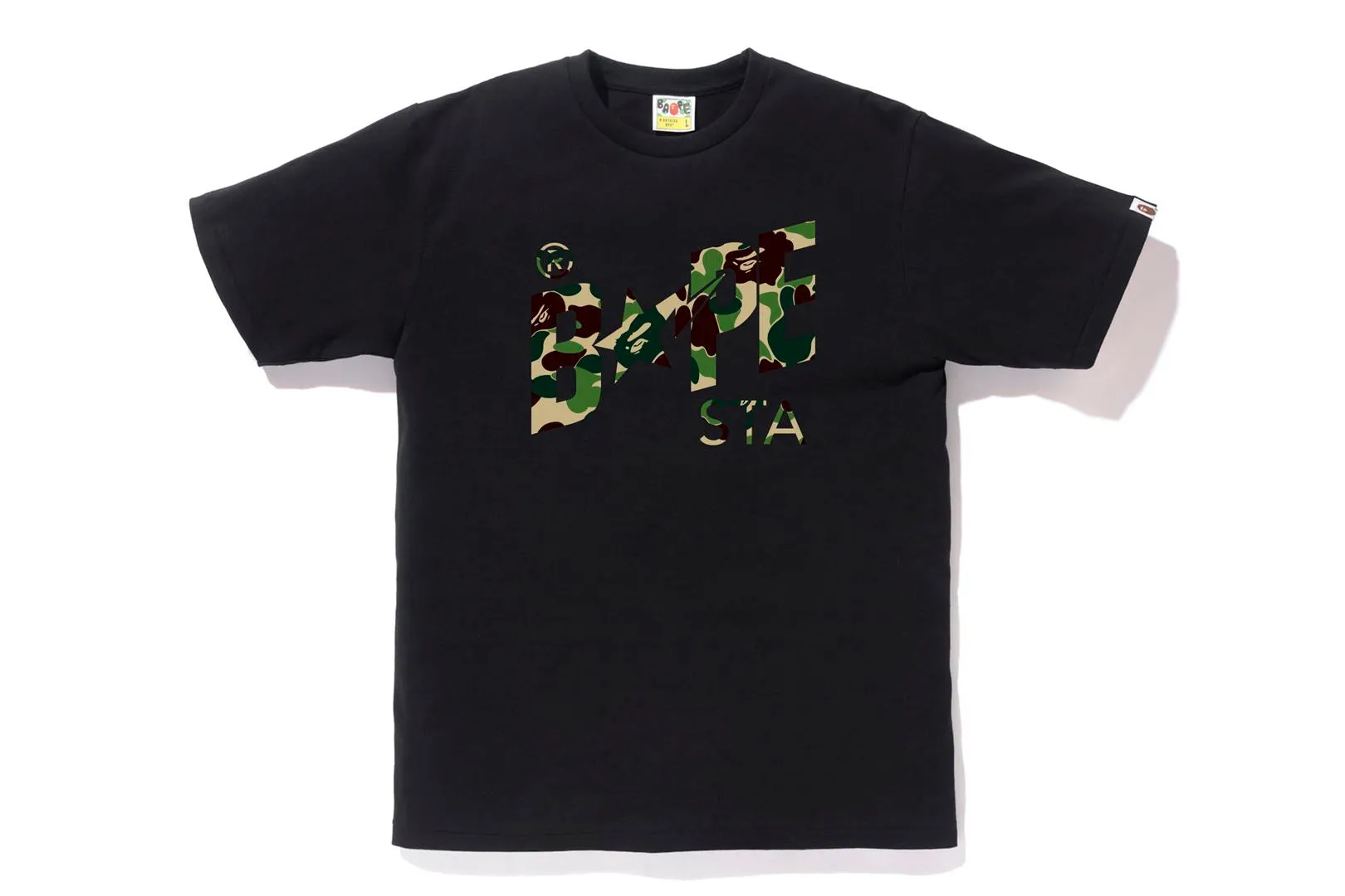 ABC CAMO BAPE STA LOGO TEE sold by Bape product image thumbnail 3