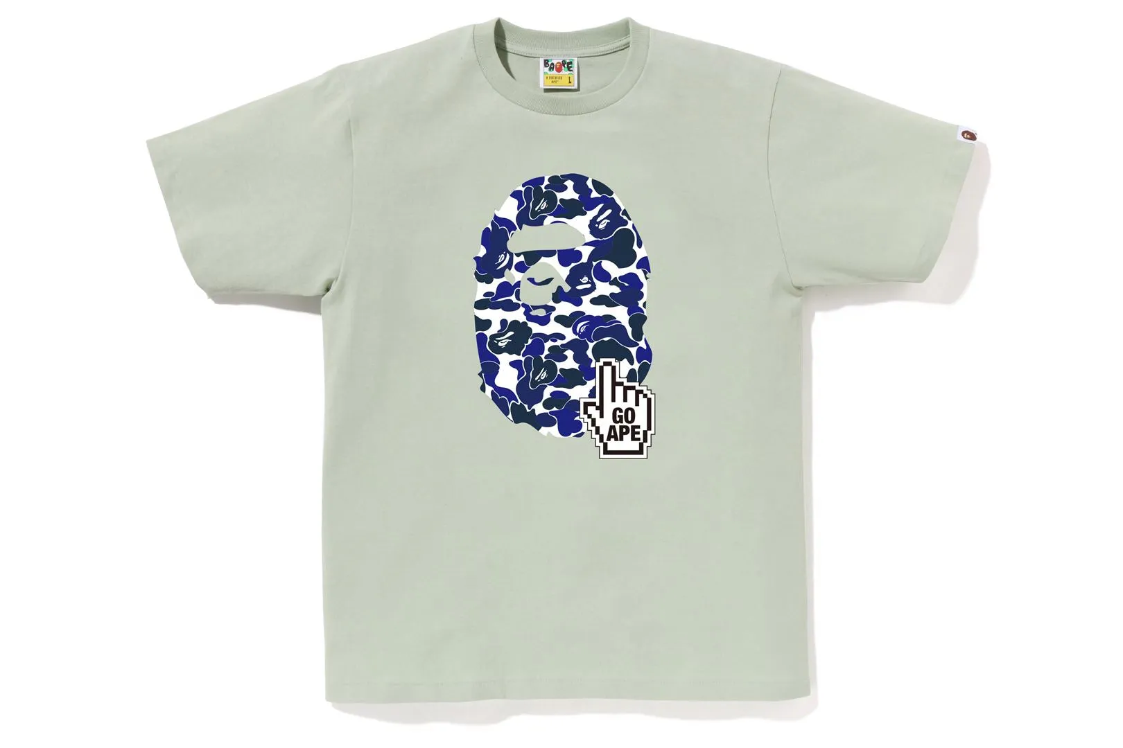 BAPE CAMO GO APE POINTER BIG APE HEAD TEE sold by Bape product image thumbnail 5