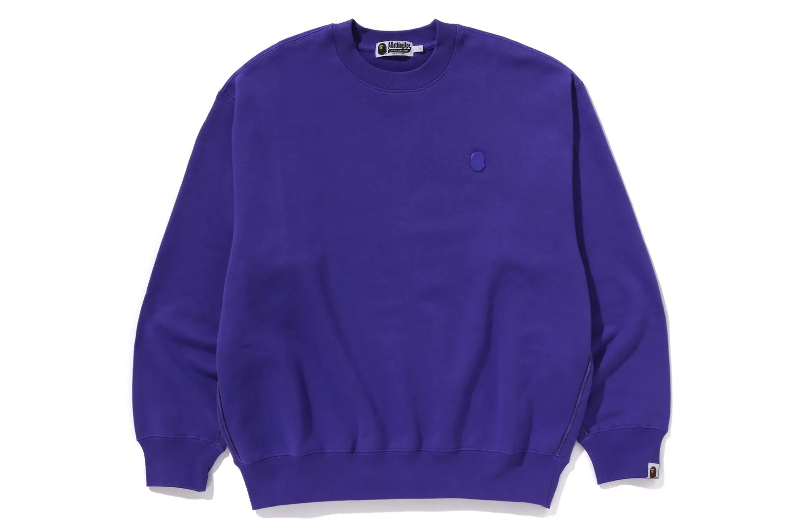 ONE POINT RELAXED FIT CREWNECK SWEATSHIRT sold by Bape product image thumbnail 4