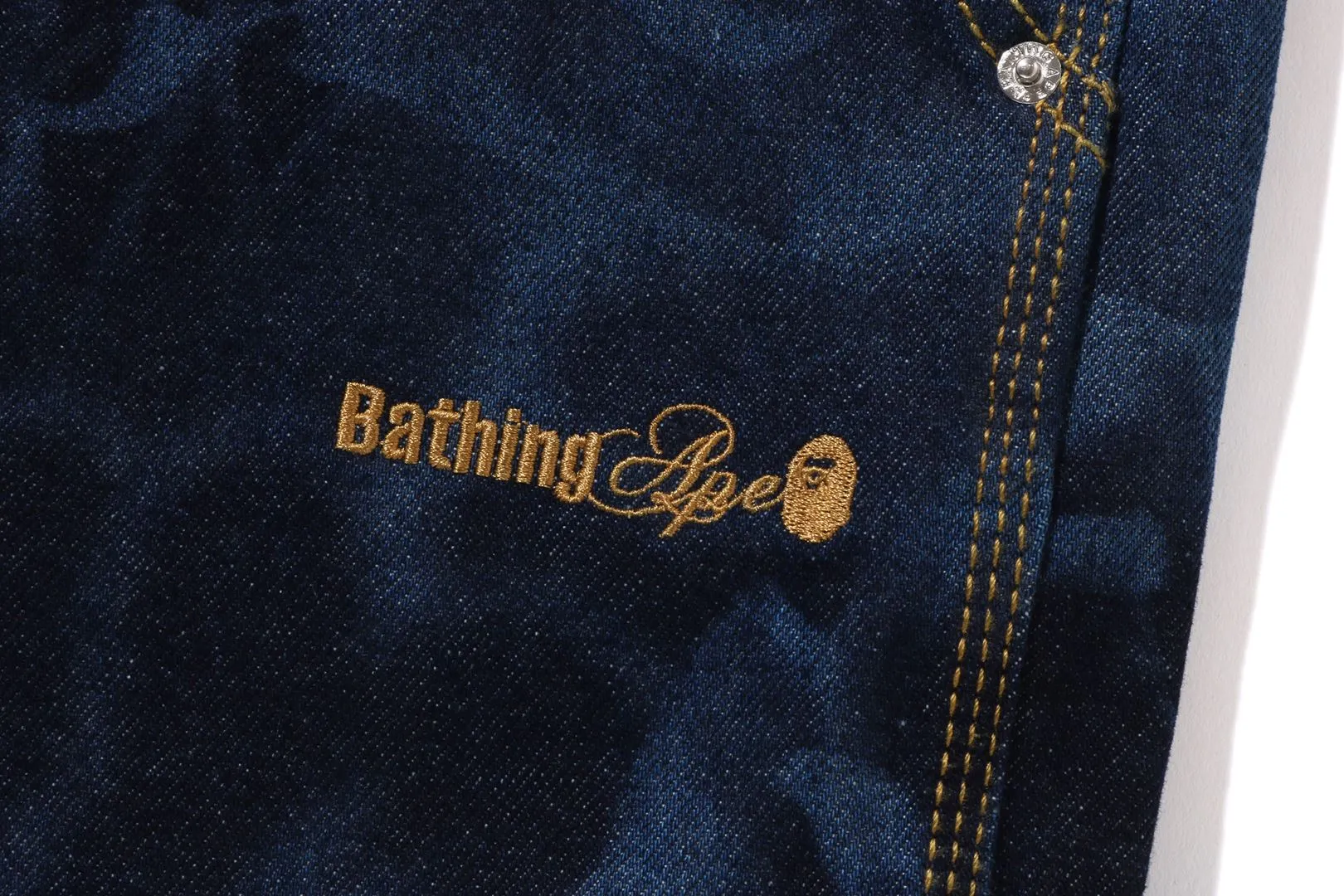 FLORAL CAMO JACQUARD RELAXED FIT 13OZ DENIM WORK PANTS sold by Bape product image thumbnail 3