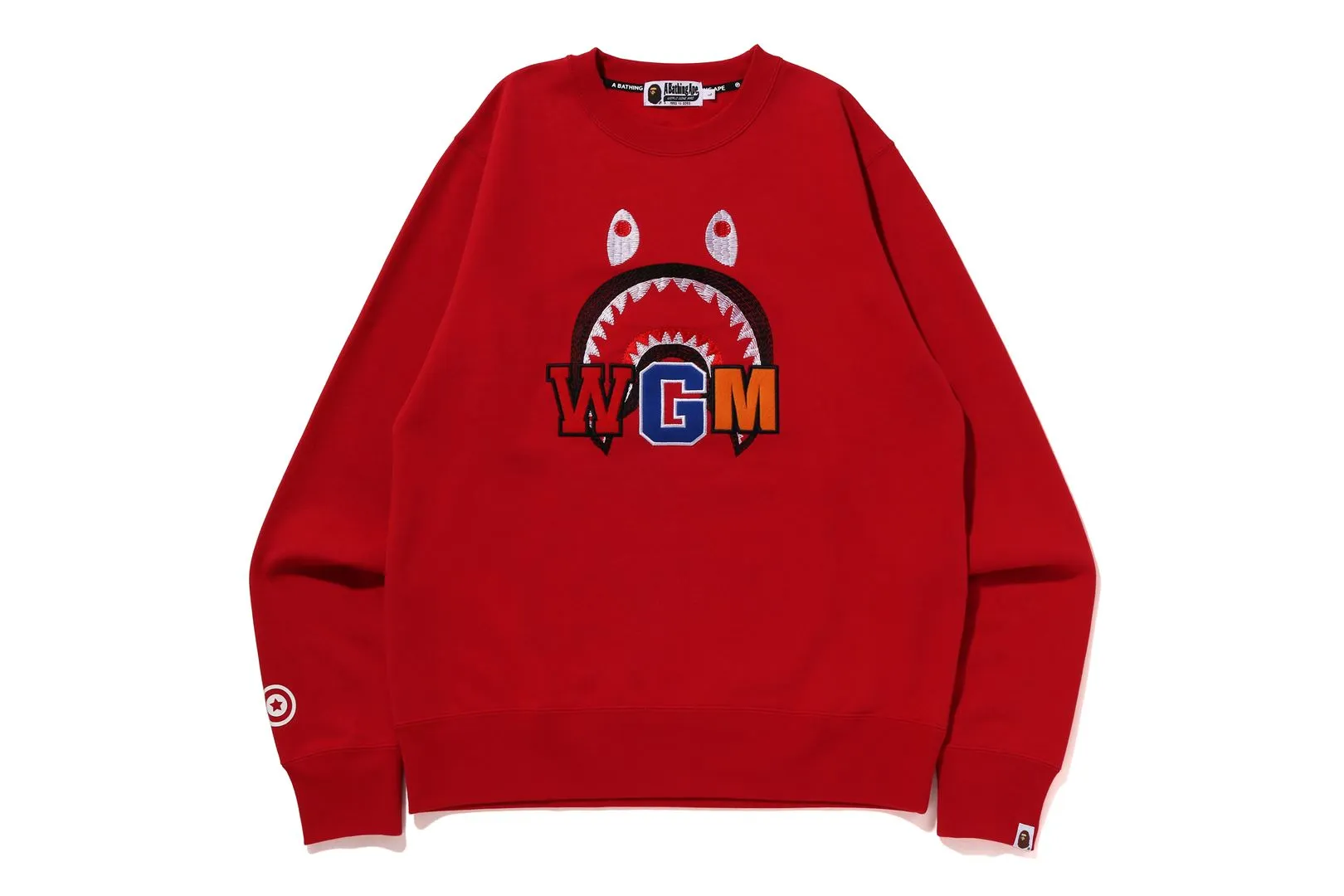 SHARK EMBROIDERY CREWNECK sold by Bape product image thumbnail 4