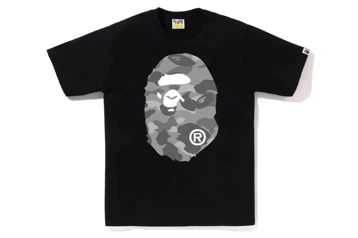 HONEYCOMB CAMO BIG APE HEAD TEE sold by Bape