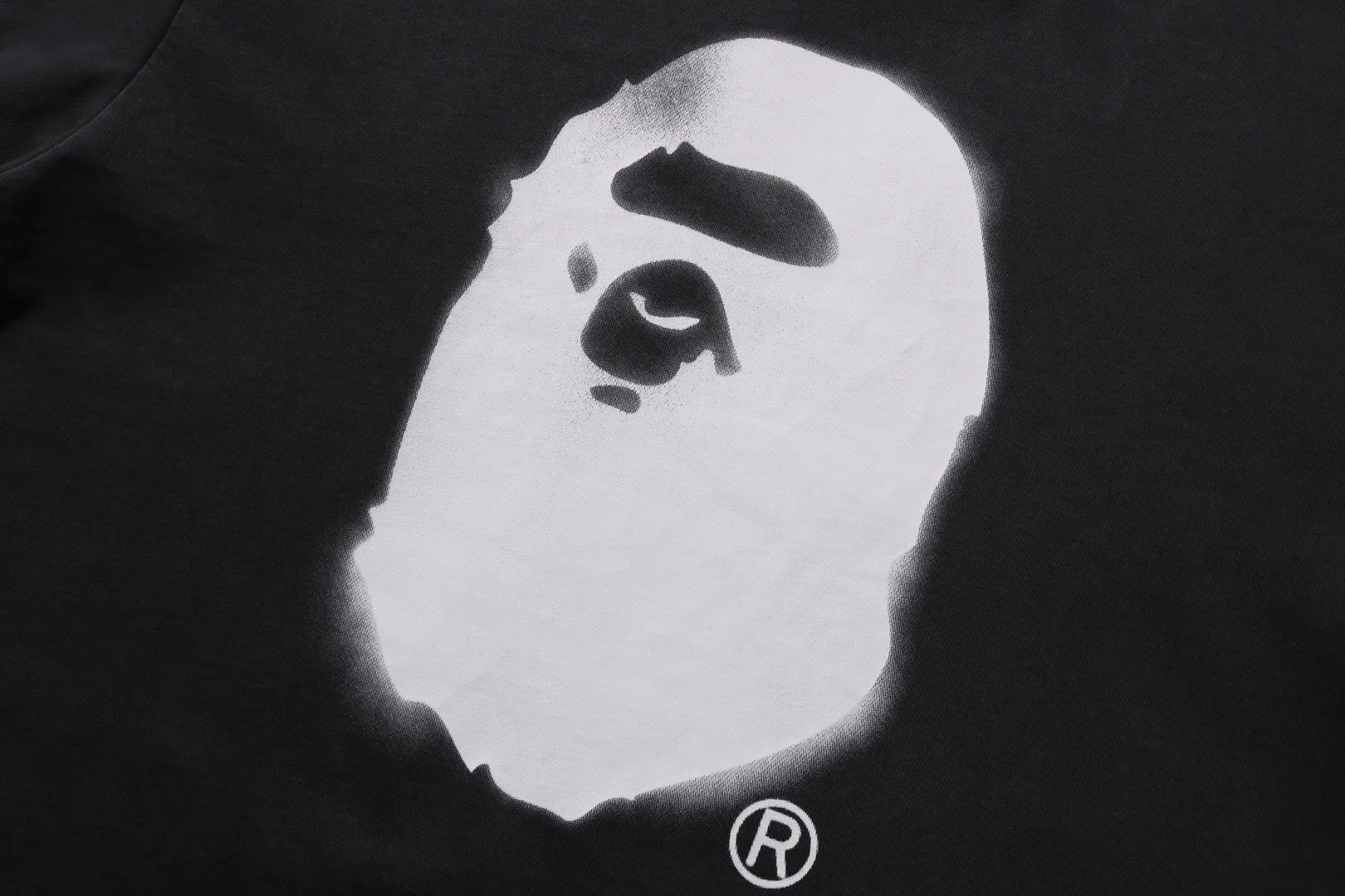 SPRAY APE HEAD GARMENT DYED RELAXED FIT TEE sold by Bape product image thumbnail 3