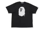 SPRAY APE HEAD GARMENT DYED RELAXED FIT TEE sold by Bape