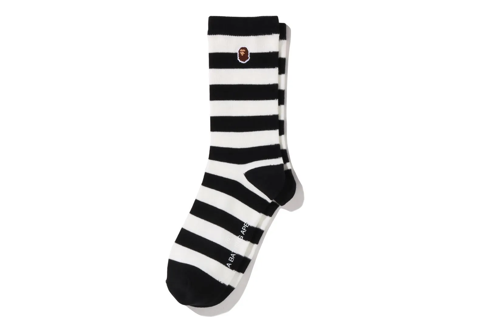 APE HEAD ONE POINT HOOP SOCKS sold by Bape