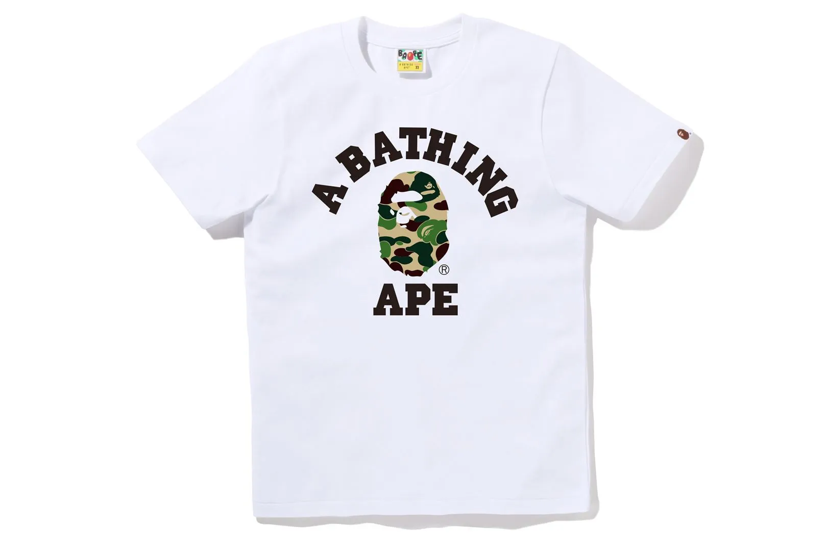 ABC CAMO COLLEGE TEE sold by Bape product image thumbnail 5