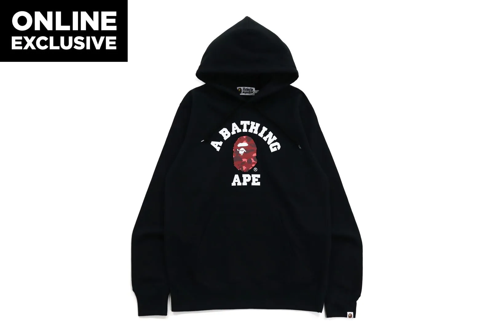 COLOR CAMO COLLEGE PULLOVER HOODIE sold by Bape product image thumbnail 5