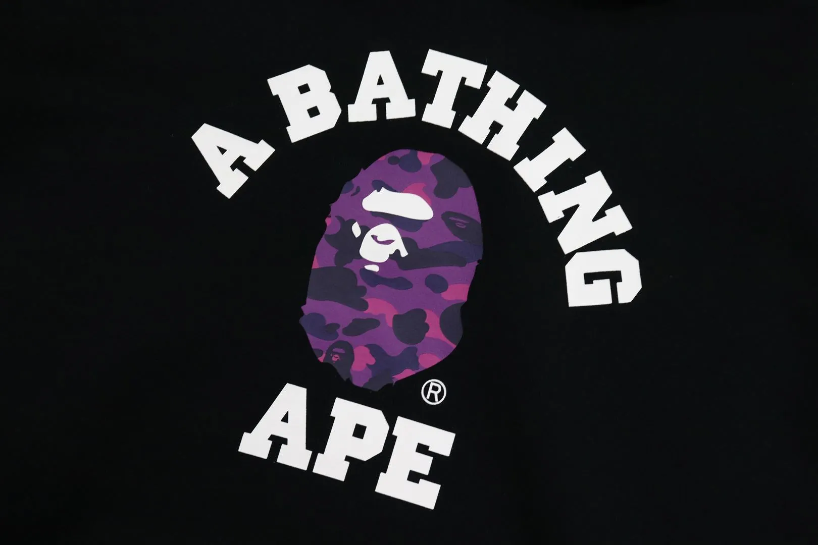 COLOR CAMO COLLEGE PULLOVER HOODIE sold by Bape product image thumbnail 4