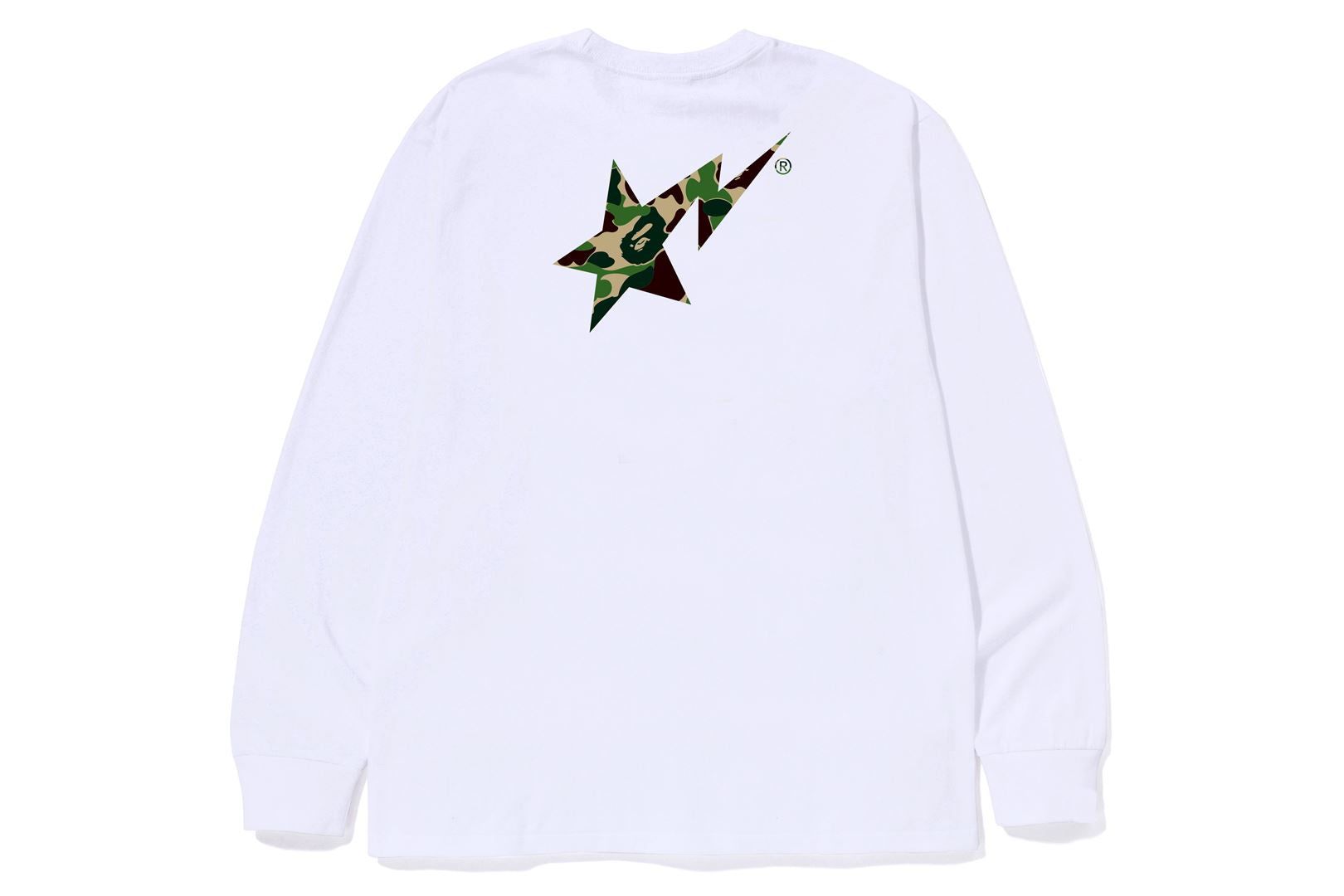 ABC CAMO BAPE STA LOGO L/S TEE sold by Bape product image thumbnail 8
