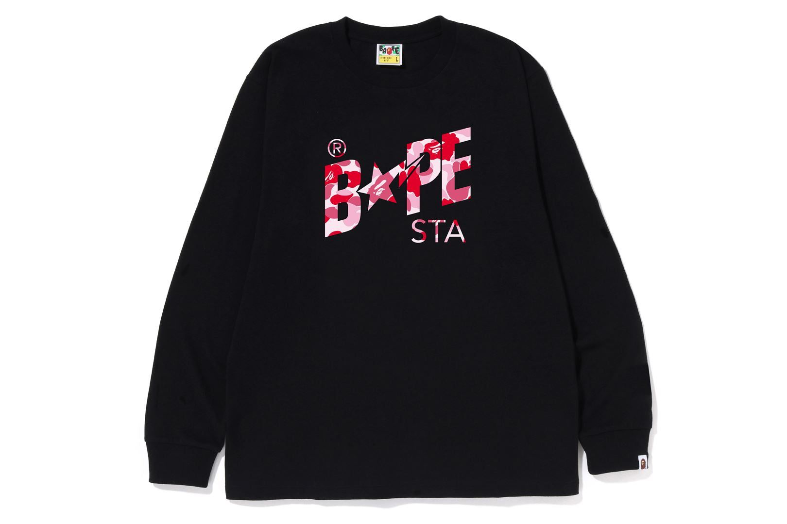 ABC CAMO BAPE STA LOGO L/S TEE sold by Bape product image thumbnail 5
