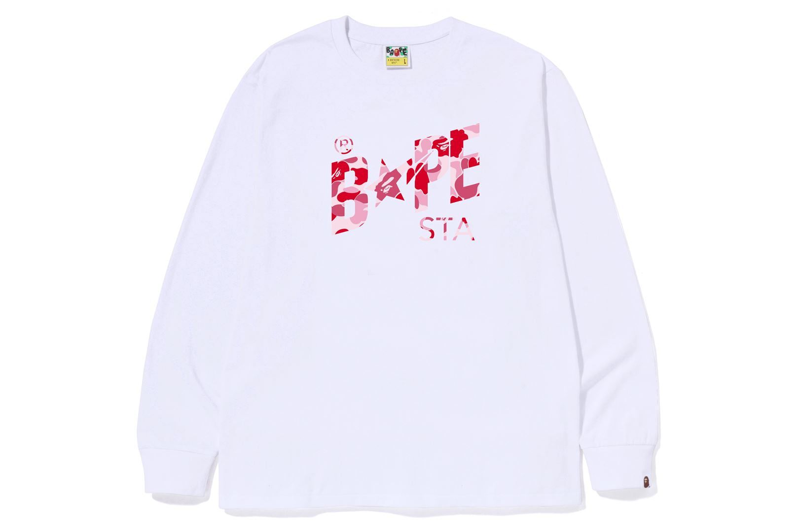 ABC CAMO BAPE STA LOGO L/S TEE sold by Bape product image thumbnail 11