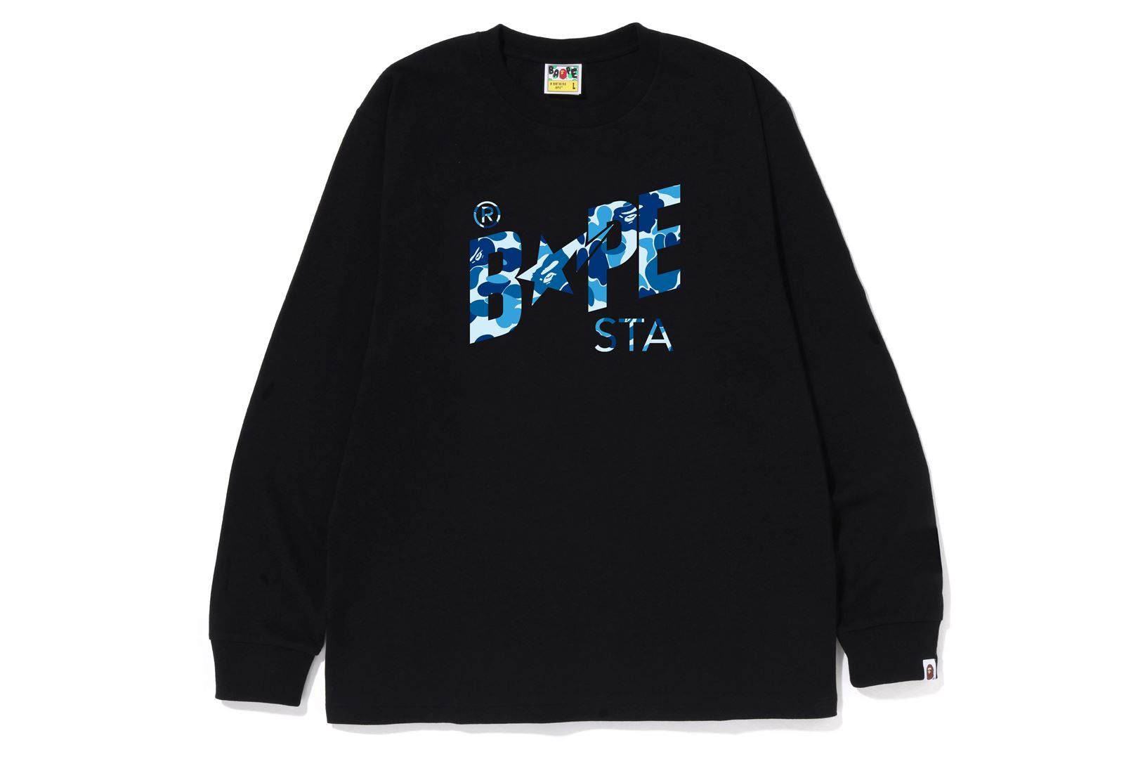 ABC CAMO BAPE STA LOGO L/S TEE sold by Bape product image thumbnail 3