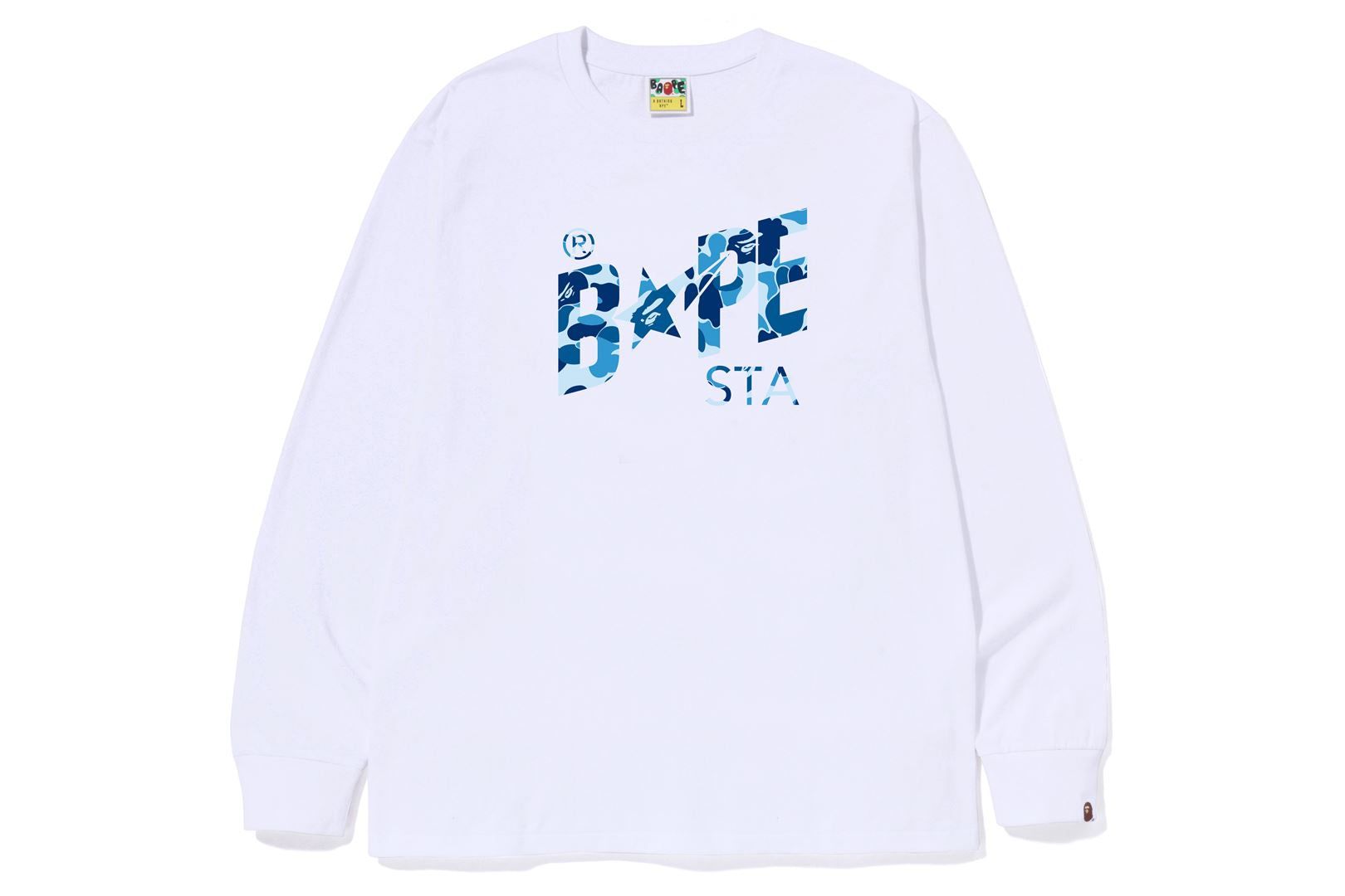 ABC CAMO BAPE STA LOGO L/S TEE sold by Bape product image thumbnail 9