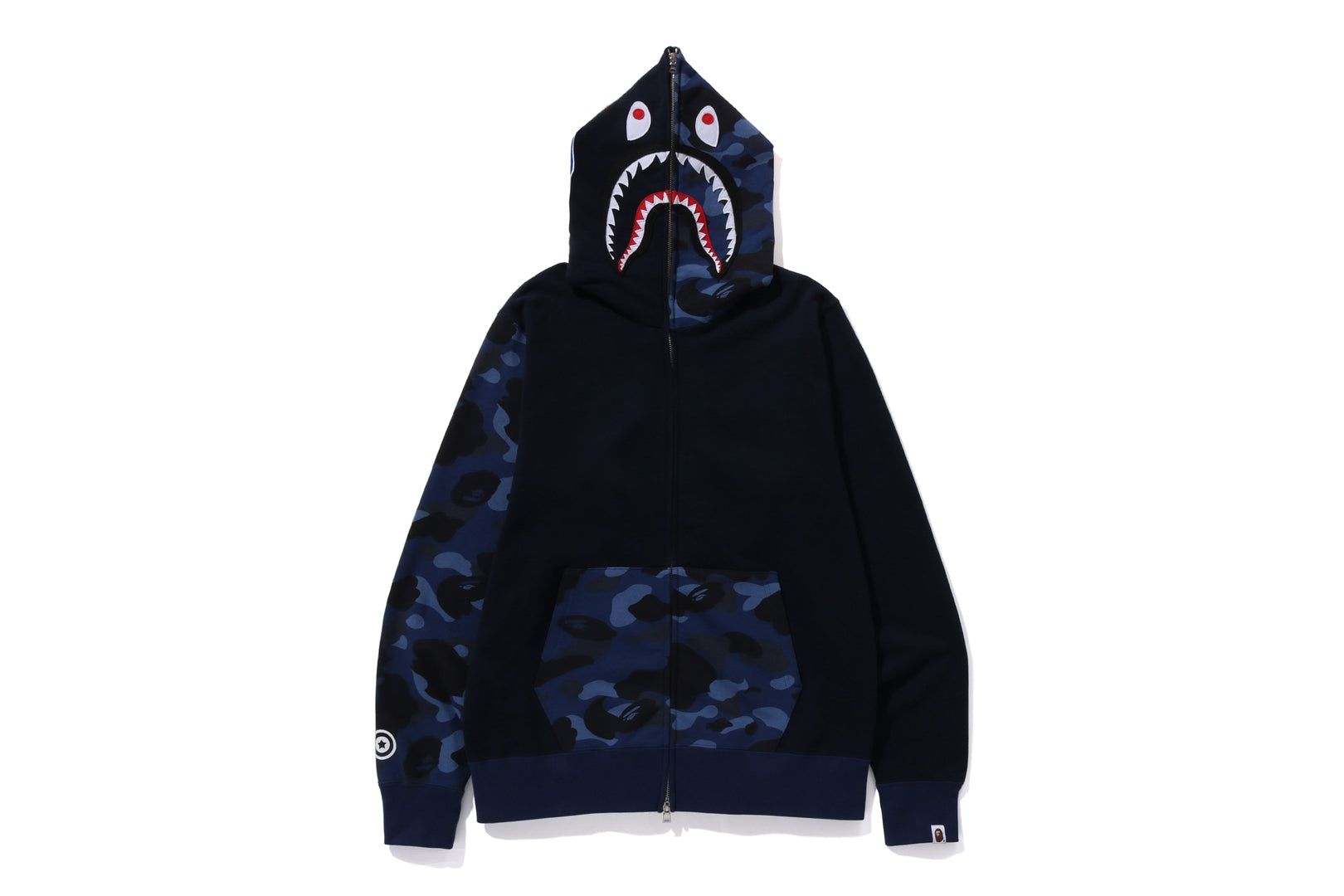COLOR CAMO SHARK FULL ZIP HOODIE sold by Bape product image thumbnail 4