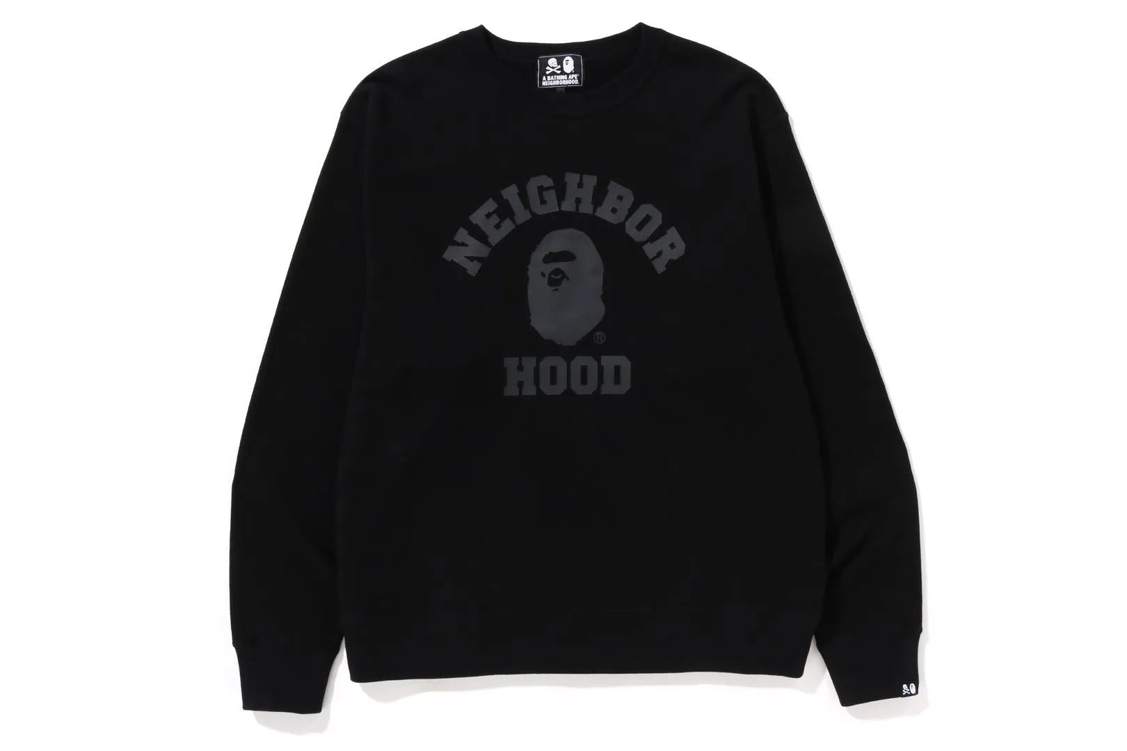 【 BAPE X NBHD 】RELAXED FIT CREWNECK sold by Bape