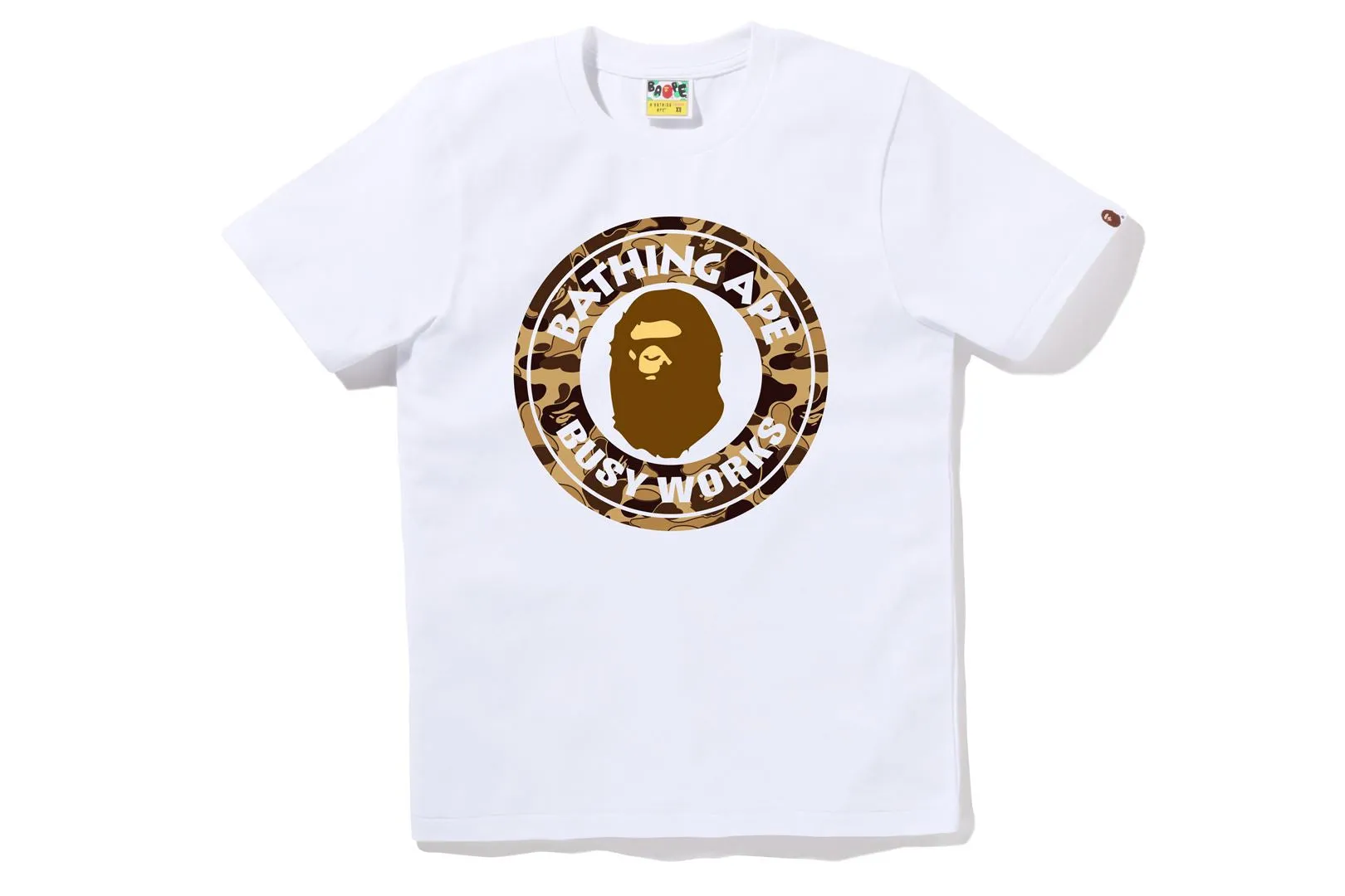 COOKIE CAMO 2 BUSY WORKS TEE sold by Bape product image thumbnail 4