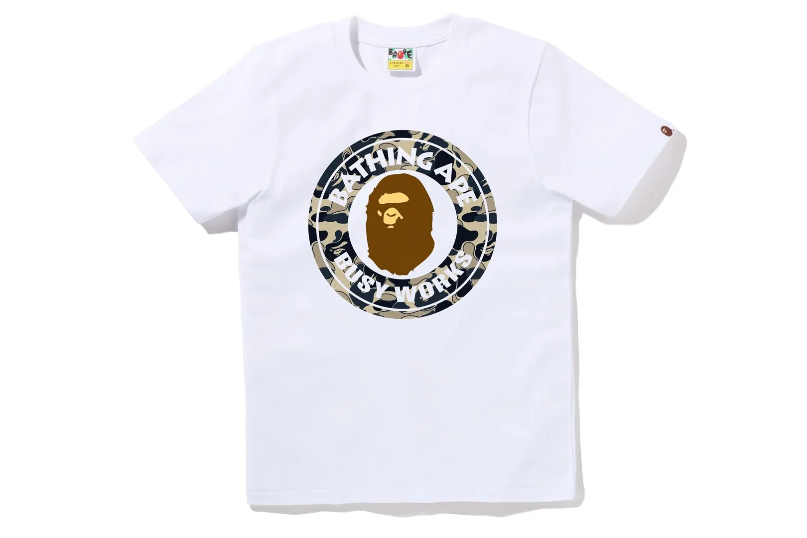 COOKIE CAMO 2 BUSY WORKS TEE sold by Bape product image thumbnail 3