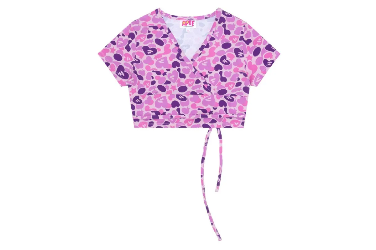 PRINTED TOP sold by Bape