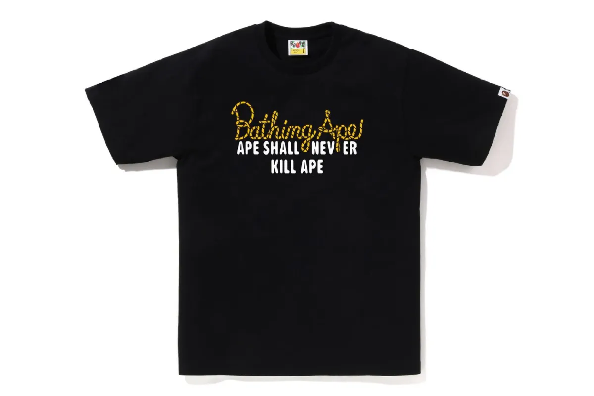 CHAMPION LOGO TEE made by Bape