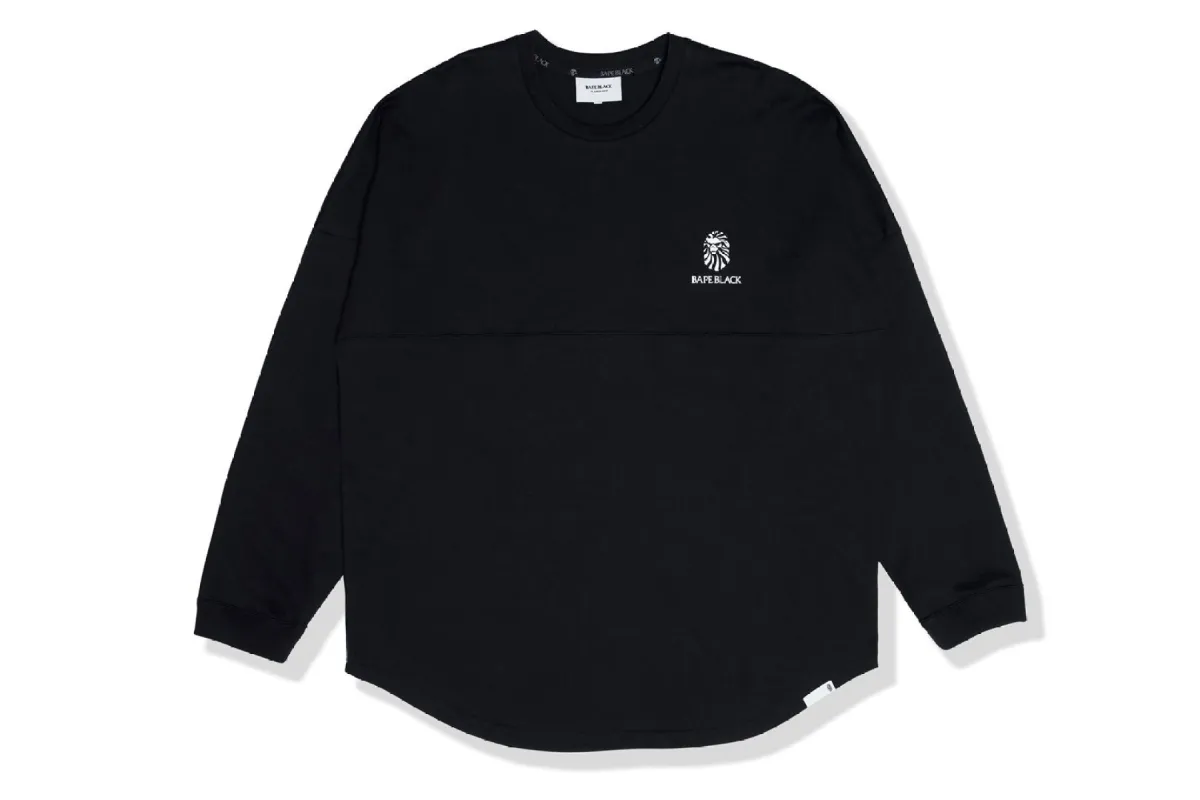 BAPE BLACK RAINBOW LOGO LONG SLEEVE TEE sold by Bape