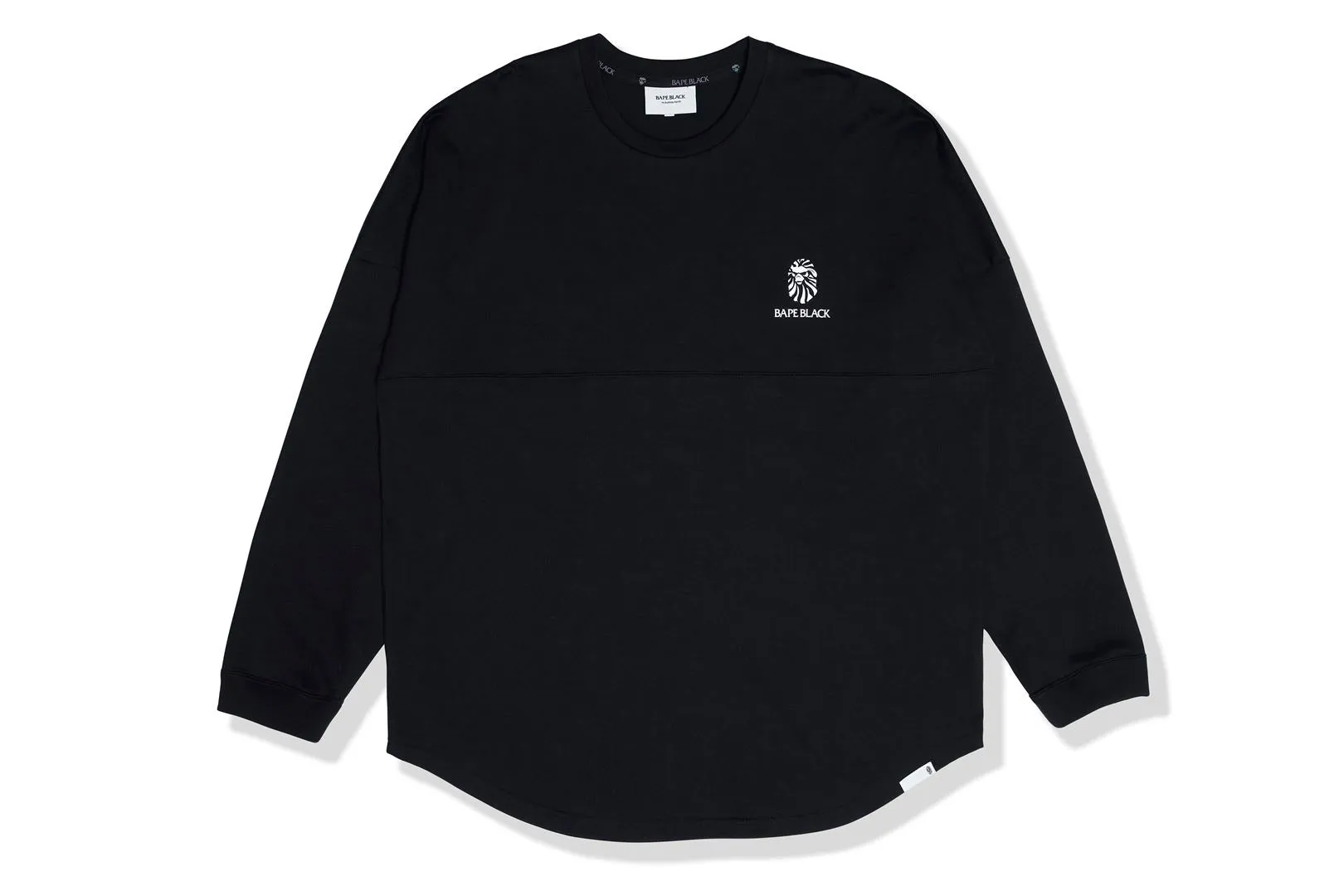 BAPE BLACK RAINBOW LOGO LONG SLEEVE TEE sold by Bape