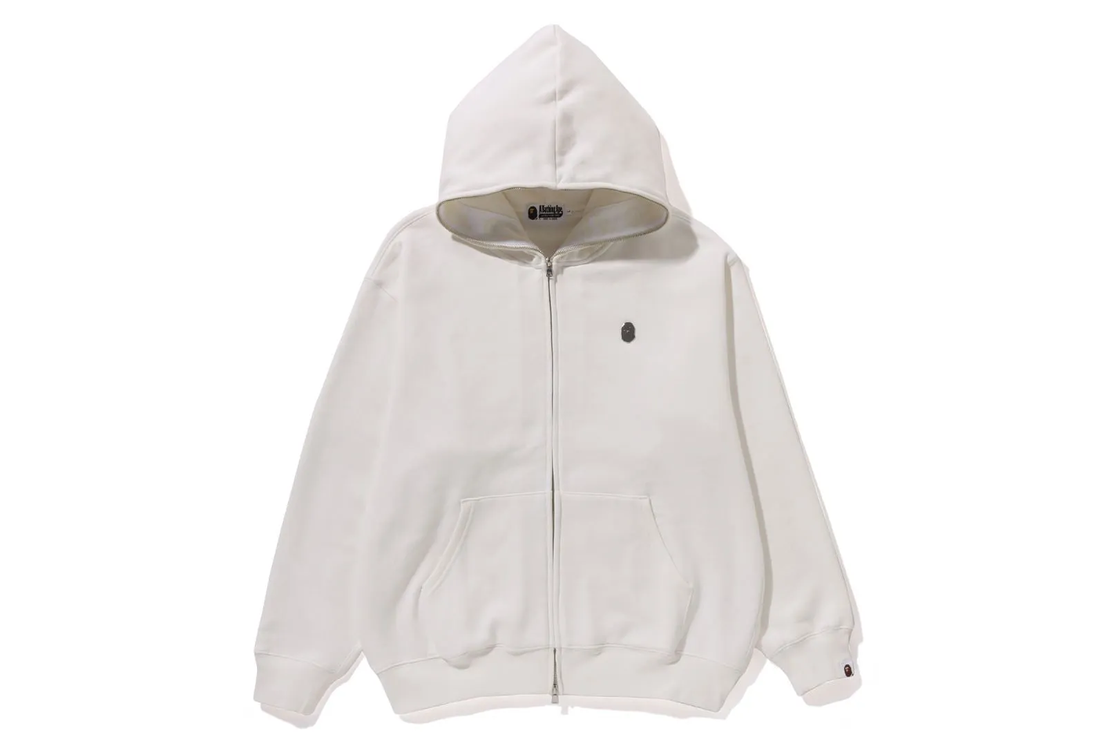 METAL ONE POINT FULL ZIP HOODIE sold by Bape