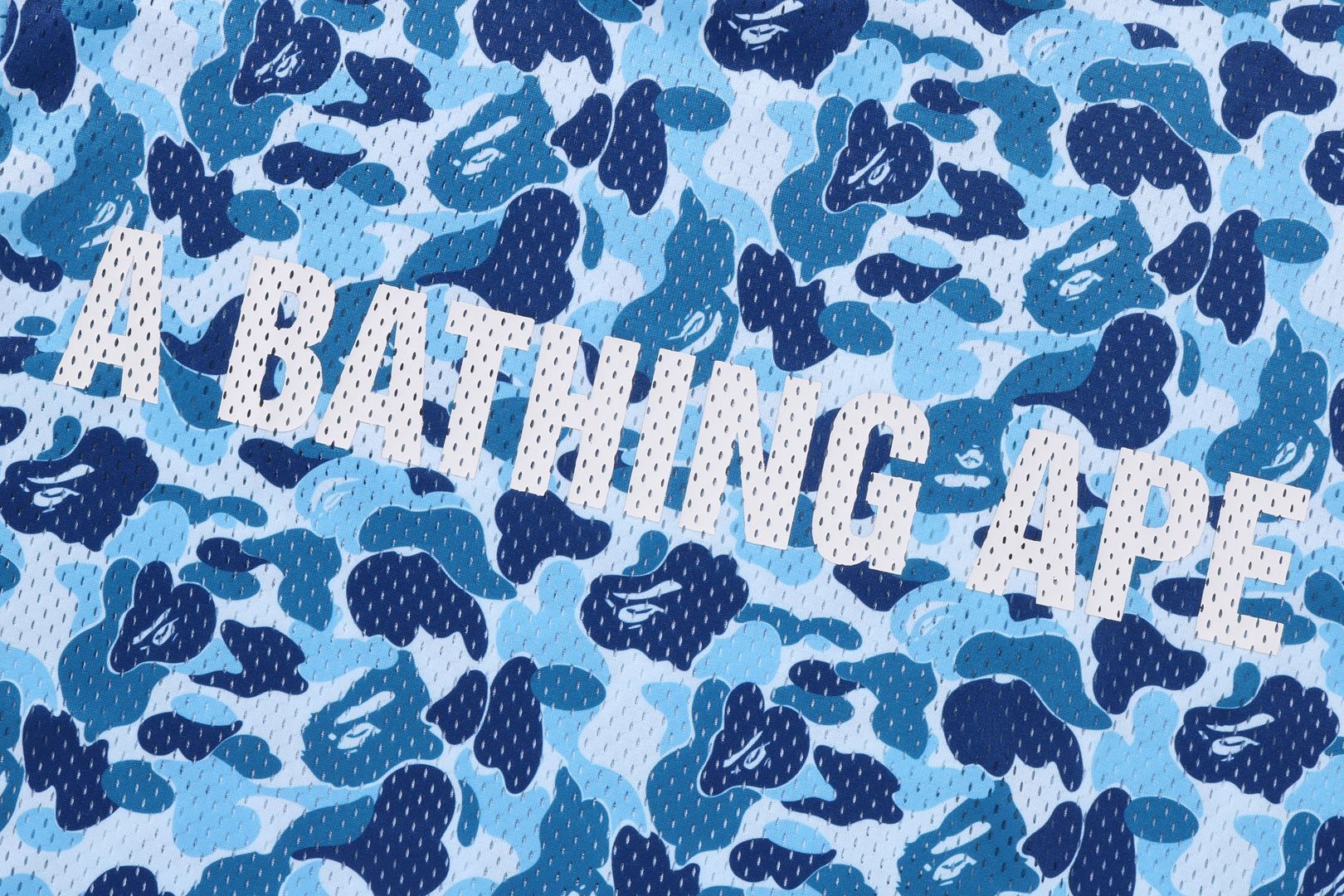 ABC CAMO MESH RELAXED FIT L/S TEE sold by Bape product image thumbnail 4