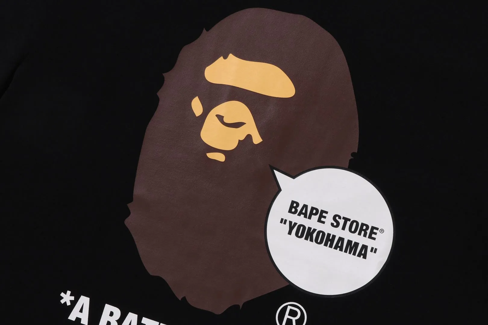 BAPE STORE YOKOHAMA APE HEAD TEE sold by Bape product image thumbnail 4