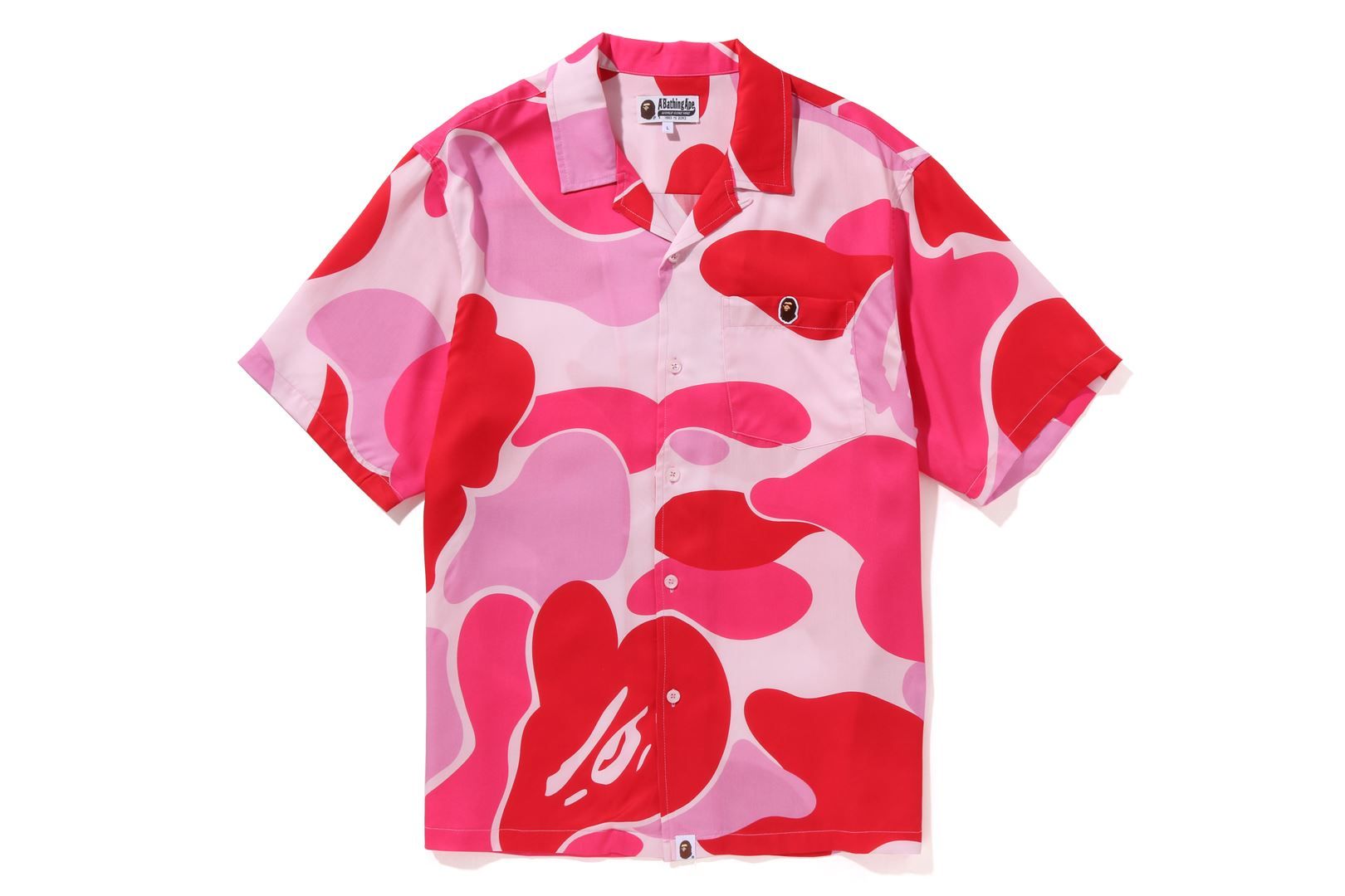 BAPE ABC CAMO OPEN COLLAR SHIRT sold by Bape product image thumbnail 3