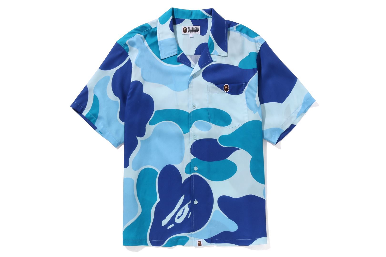 BAPE ABC CAMO OPEN COLLAR SHIRT sold by Bape product image thumbnail 5
