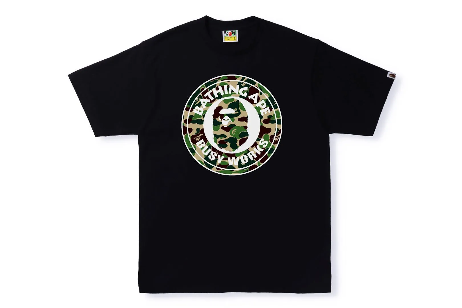 ABC CAMO BUSY WORKS TEE sold by Bape product image thumbnail 2