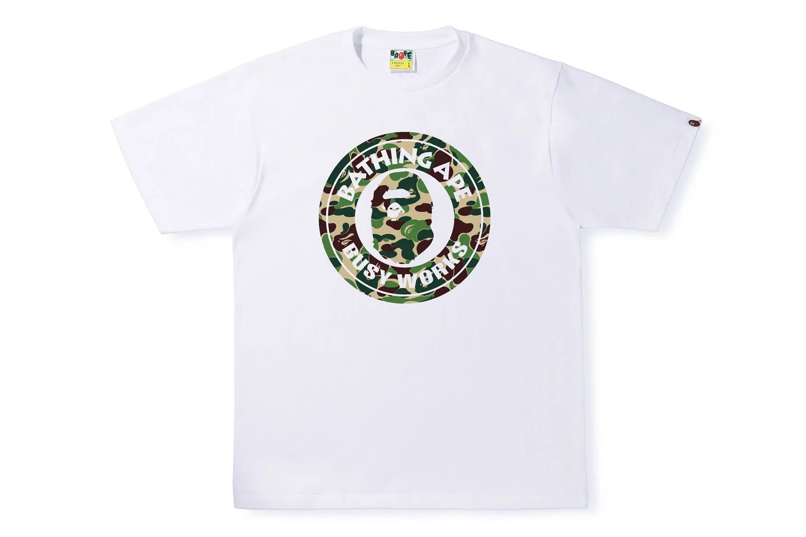 ABC CAMO BUSY WORKS TEE sold by Bape product image thumbnail 4