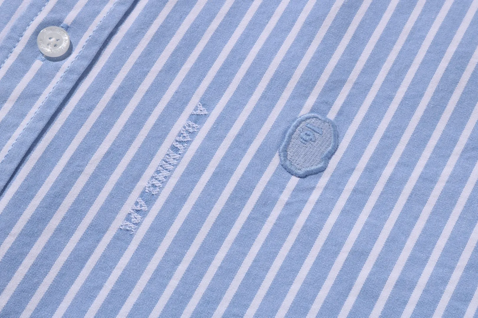 APE HEAD ONE POINT LOGO STRIPES SHIRT sold by Bape product image thumbnail 5