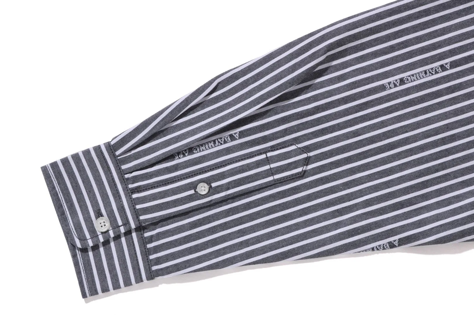 APE HEAD ONE POINT LOGO STRIPES SHIRT sold by Bape product image thumbnail 3