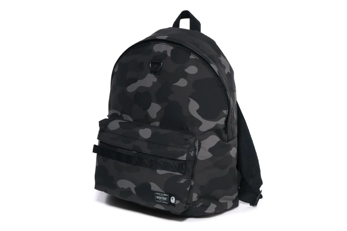 【 BAPE X PORTER 】COLOR CAMO PACKABLE DAY PACK sold by Bape