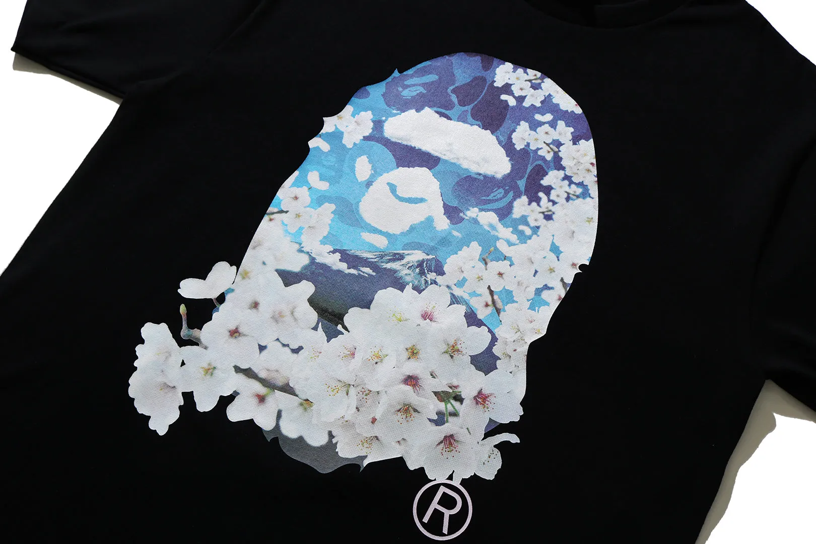 SAKURA PHOTO APE HEAD TEE sold by Bape product image thumbnail 3