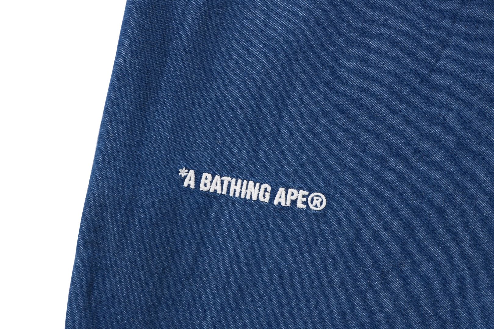 APE HEAD ONE POINT DENIM SHIRT sold by Bape product image thumbnail 4