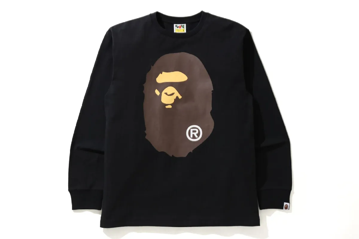 BIG APE HEAD L/S TEE sold by Bape